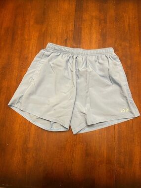 AYBL Men's Pale Blue Athletic Shorts